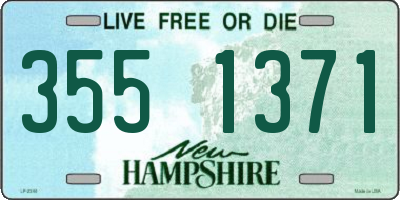 NH license plate 3551371