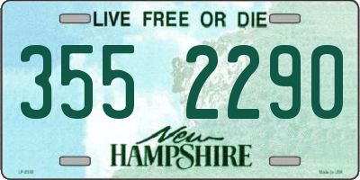 NH license plate 3552290