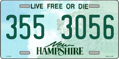 NH license plate 3553056
