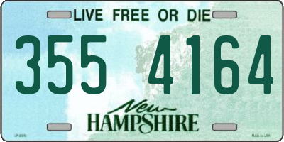 NH license plate 3554164