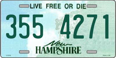 NH license plate 3554271