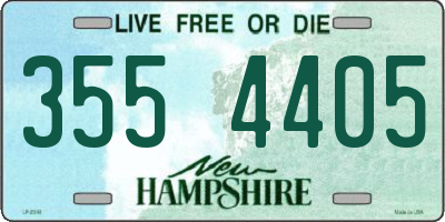 NH license plate 3554405