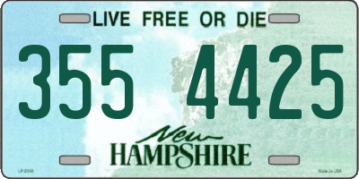 NH license plate 3554425