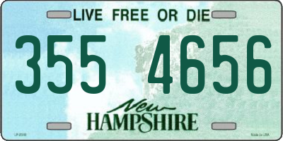 NH license plate 3554656