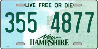 NH license plate 3554877