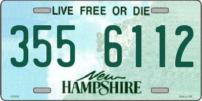 NH license plate 3556112