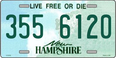 NH license plate 3556120