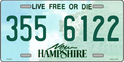 NH license plate 3556122