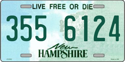 NH license plate 3556124