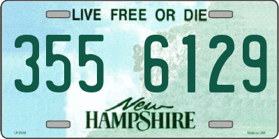 NH license plate 3556129