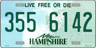 NH license plate 3556142