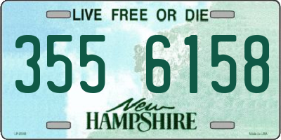 NH license plate 3556158