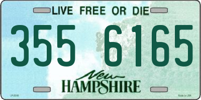 NH license plate 3556165