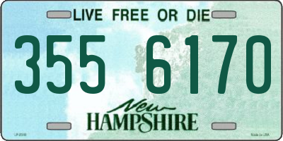 NH license plate 3556170