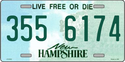 NH license plate 3556174