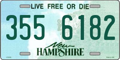 NH license plate 3556182