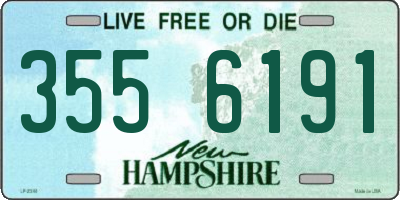 NH license plate 3556191