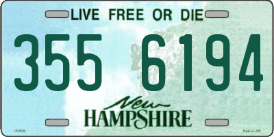 NH license plate 3556194