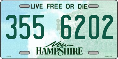 NH license plate 3556202