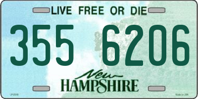 NH license plate 3556206
