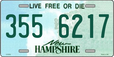NH license plate 3556217