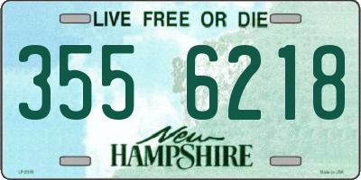 NH license plate 3556218