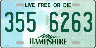 NH license plate 3556263