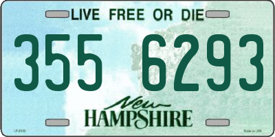 NH license plate 3556293