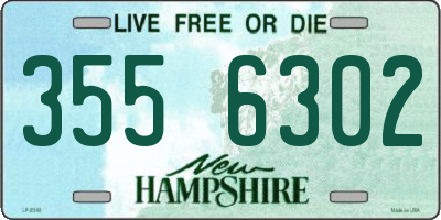 NH license plate 3556302