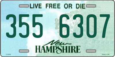 NH license plate 3556307