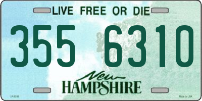 NH license plate 3556310