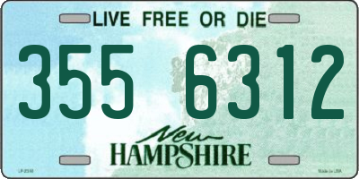 NH license plate 3556312