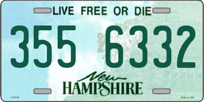 NH license plate 3556332