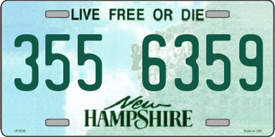 NH license plate 3556359