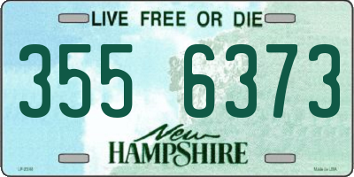 NH license plate 3556373