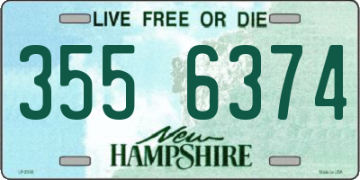 NH license plate 3556374