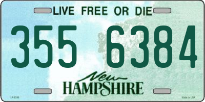 NH license plate 3556384