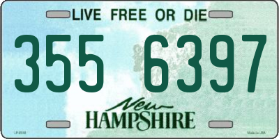 NH license plate 3556397