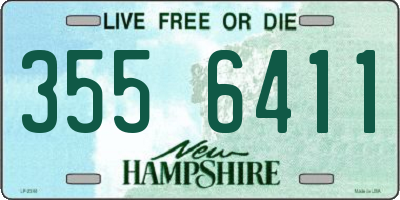 NH license plate 3556411