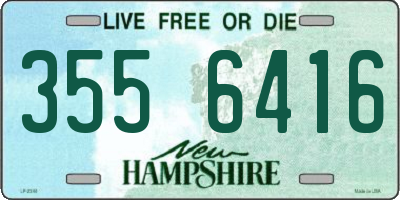 NH license plate 3556416