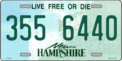 NH license plate 3556440