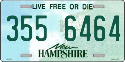 NH license plate 3556464