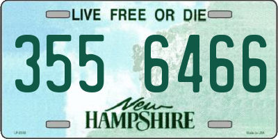 NH license plate 3556466