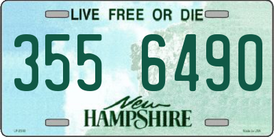 NH license plate 3556490