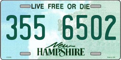 NH license plate 3556502