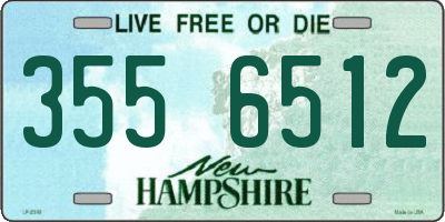 NH license plate 3556512
