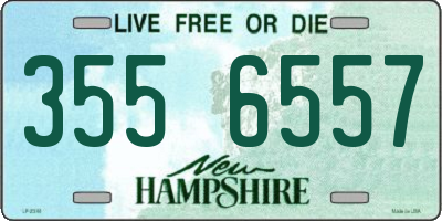 NH license plate 3556557