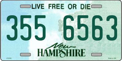 NH license plate 3556563