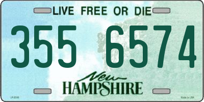 NH license plate 3556574