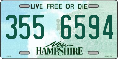 NH license plate 3556594
